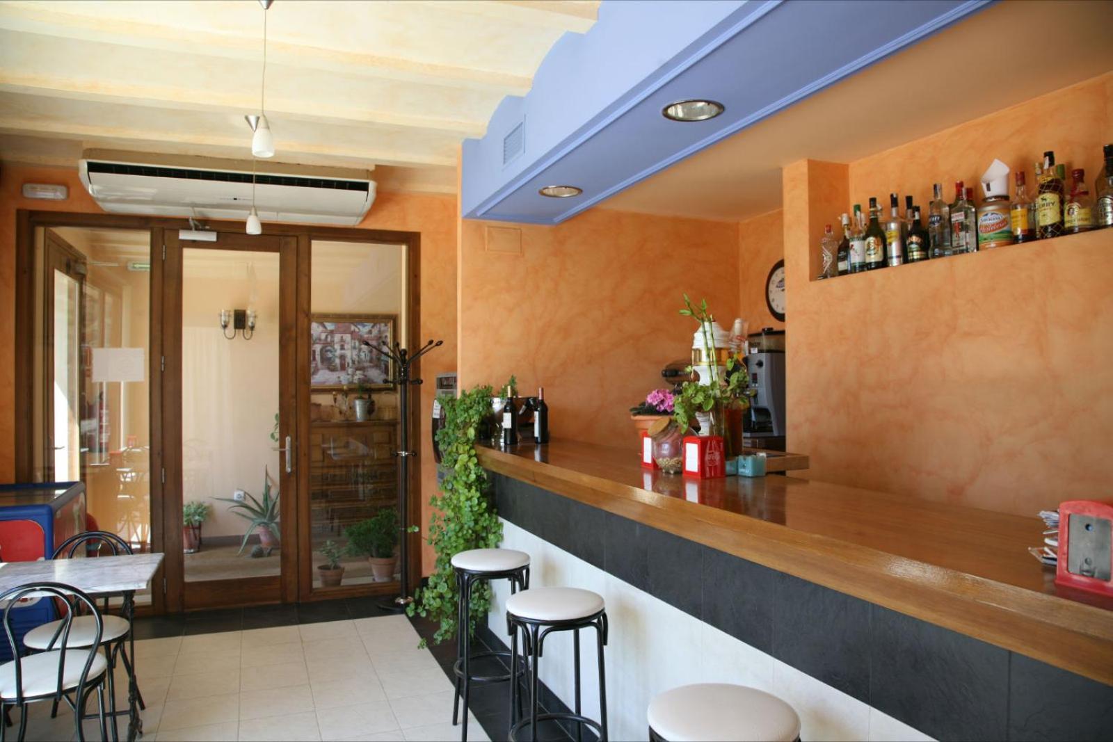 Hostal La Fuente Buera Esterno foto