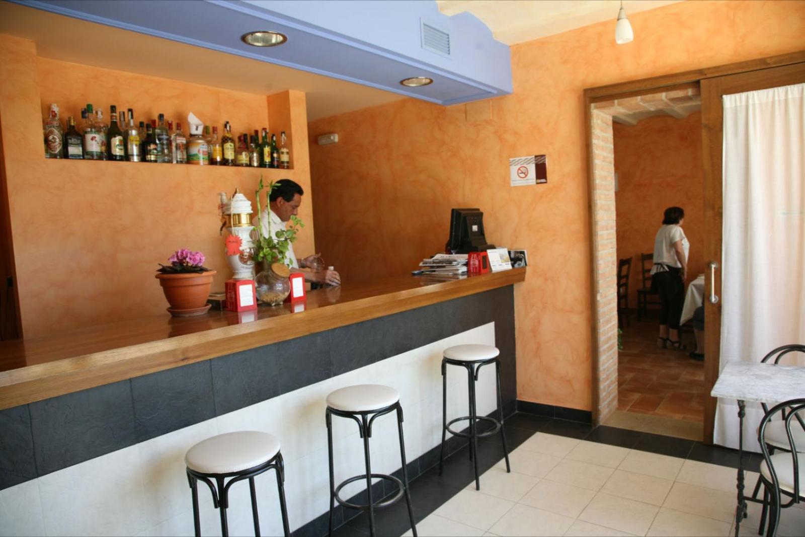 Hostal La Fuente Buera Esterno foto