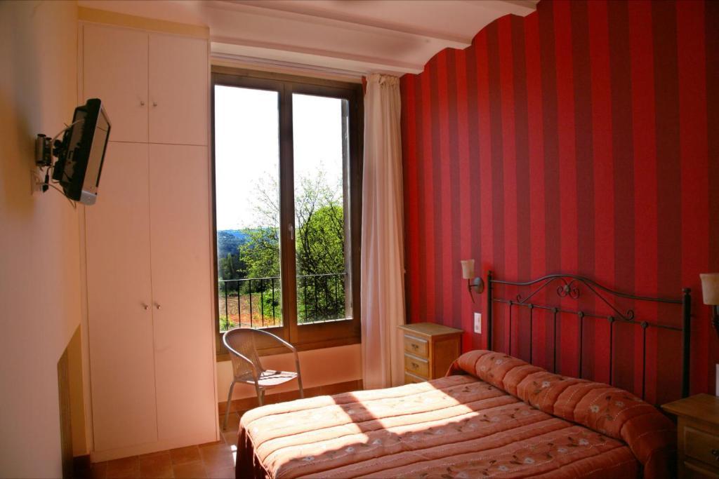 Hostal La Fuente Buera Esterno foto